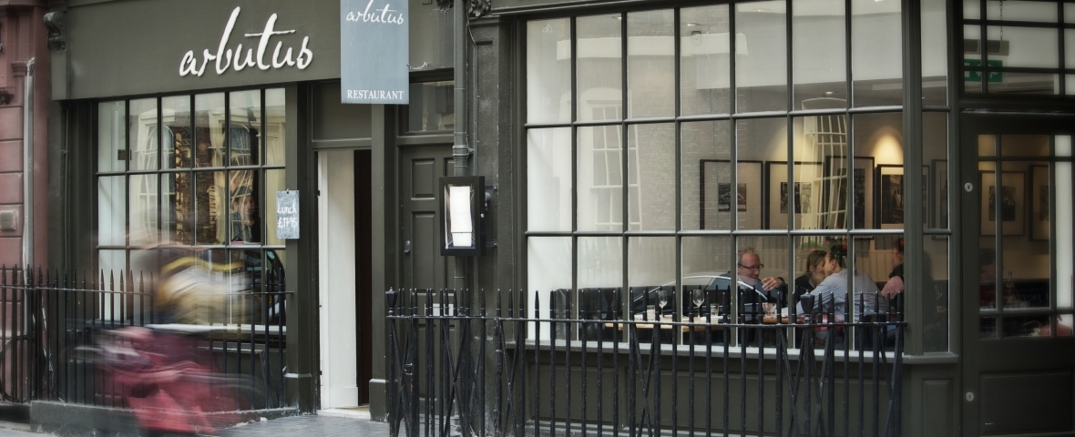 | Menus & Wine Lists | Arbutus Restaurant, Soho